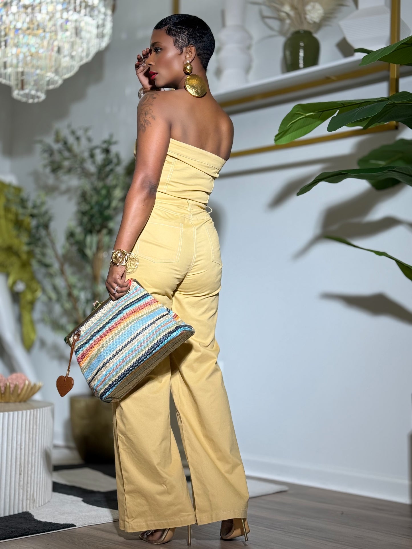 “Denim Touch” Jumpsuit