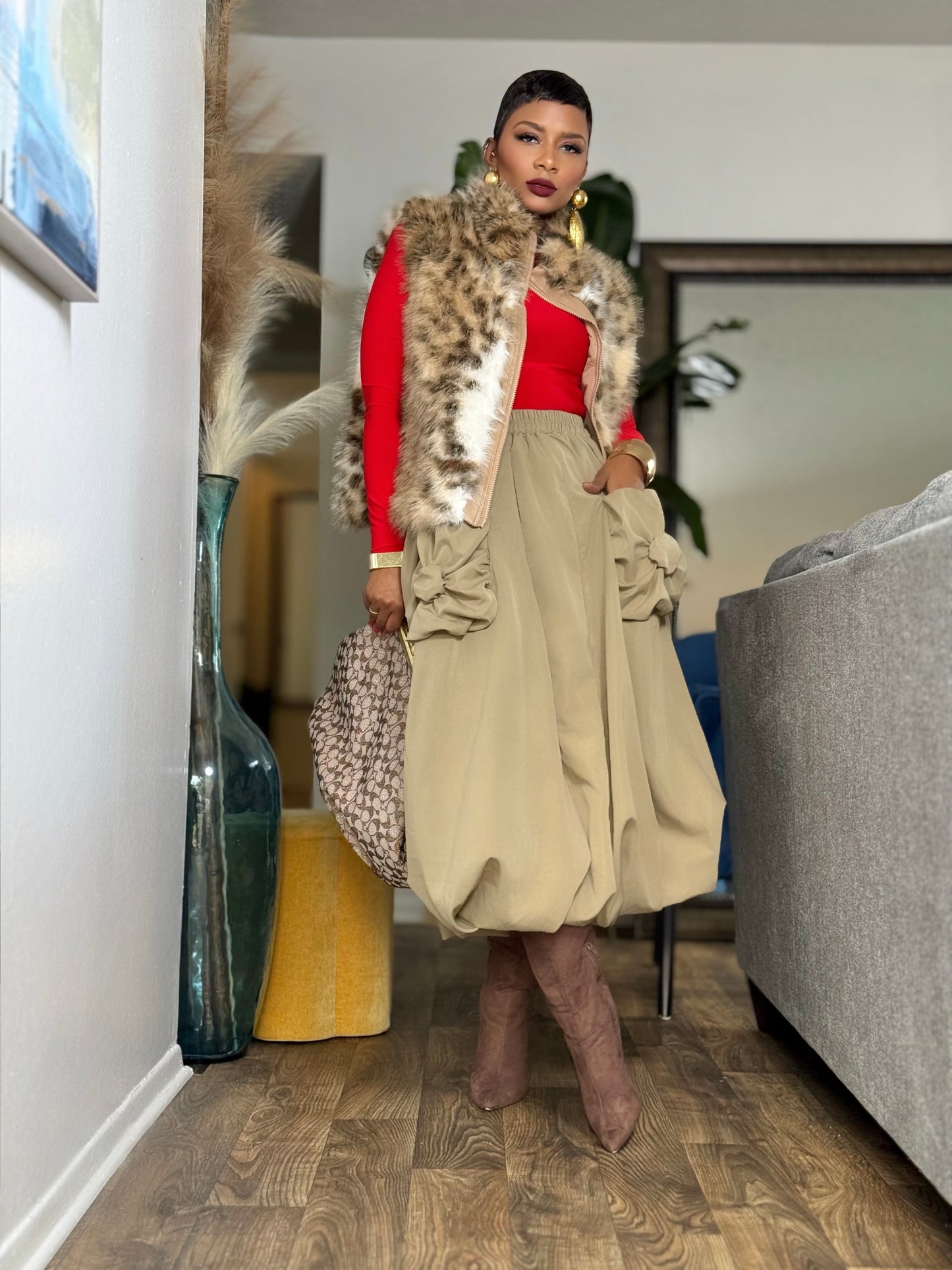 LUXE “Be Faux Real” Vest (Preorder)