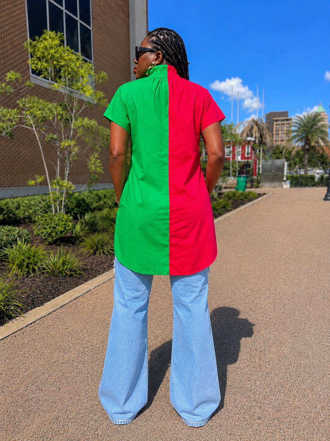 “Go Bold” Color Block Dress