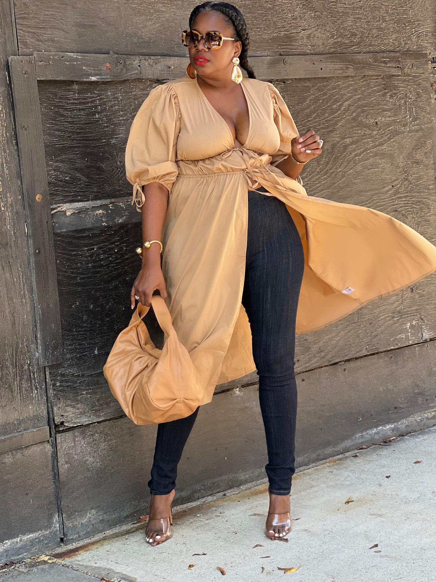 “In Neutral” Maxi Top