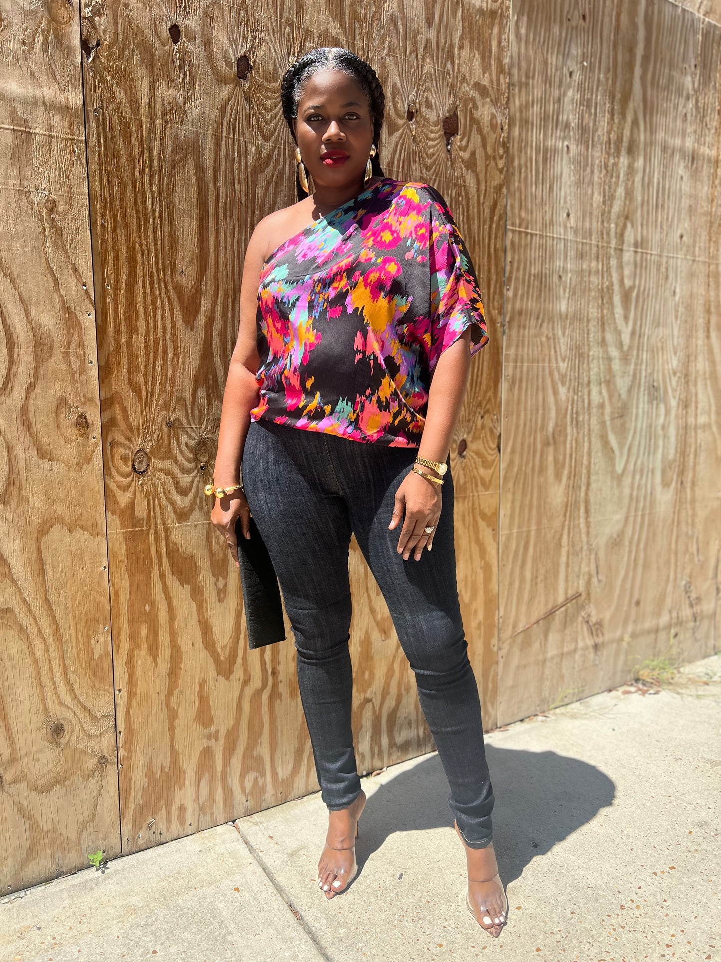 “So Abstract” Top (Curvy)