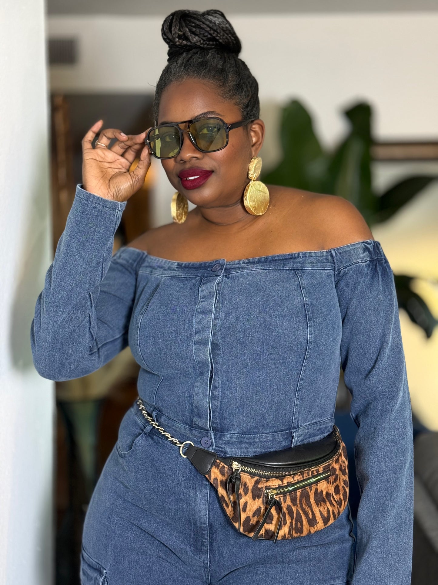 “Denim Focus” Jumpsuit