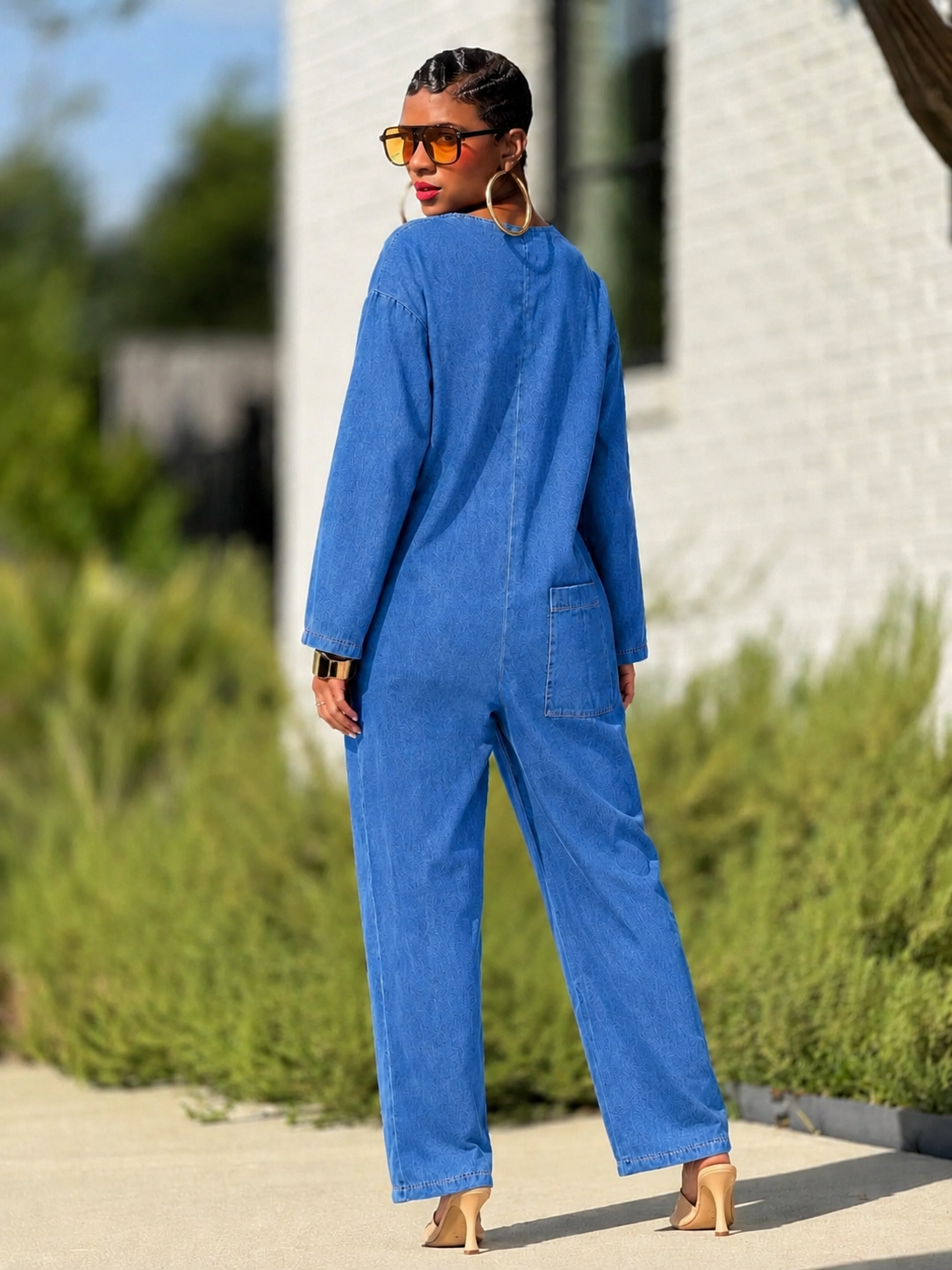 “Denim Utility” Jumpsuit