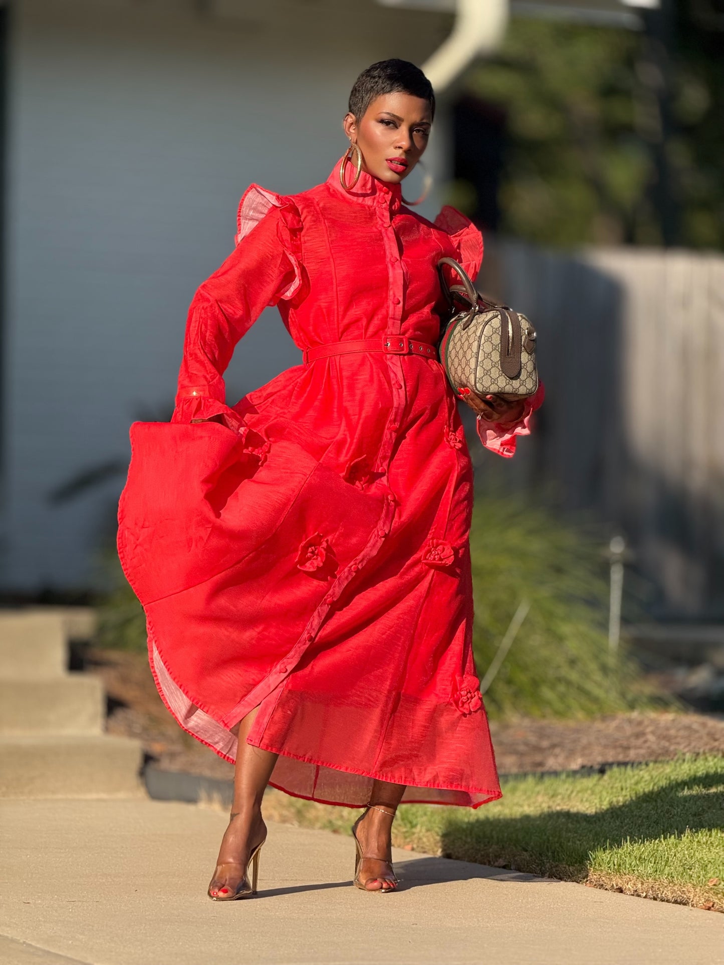 LUXE “Lady in Red” Dress - Curvy Available