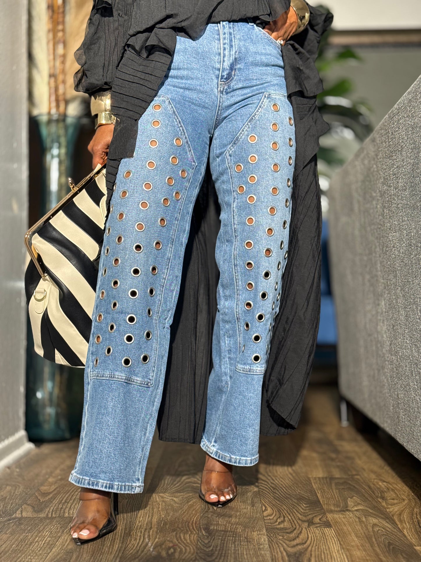 “Grommet Way” Jeans