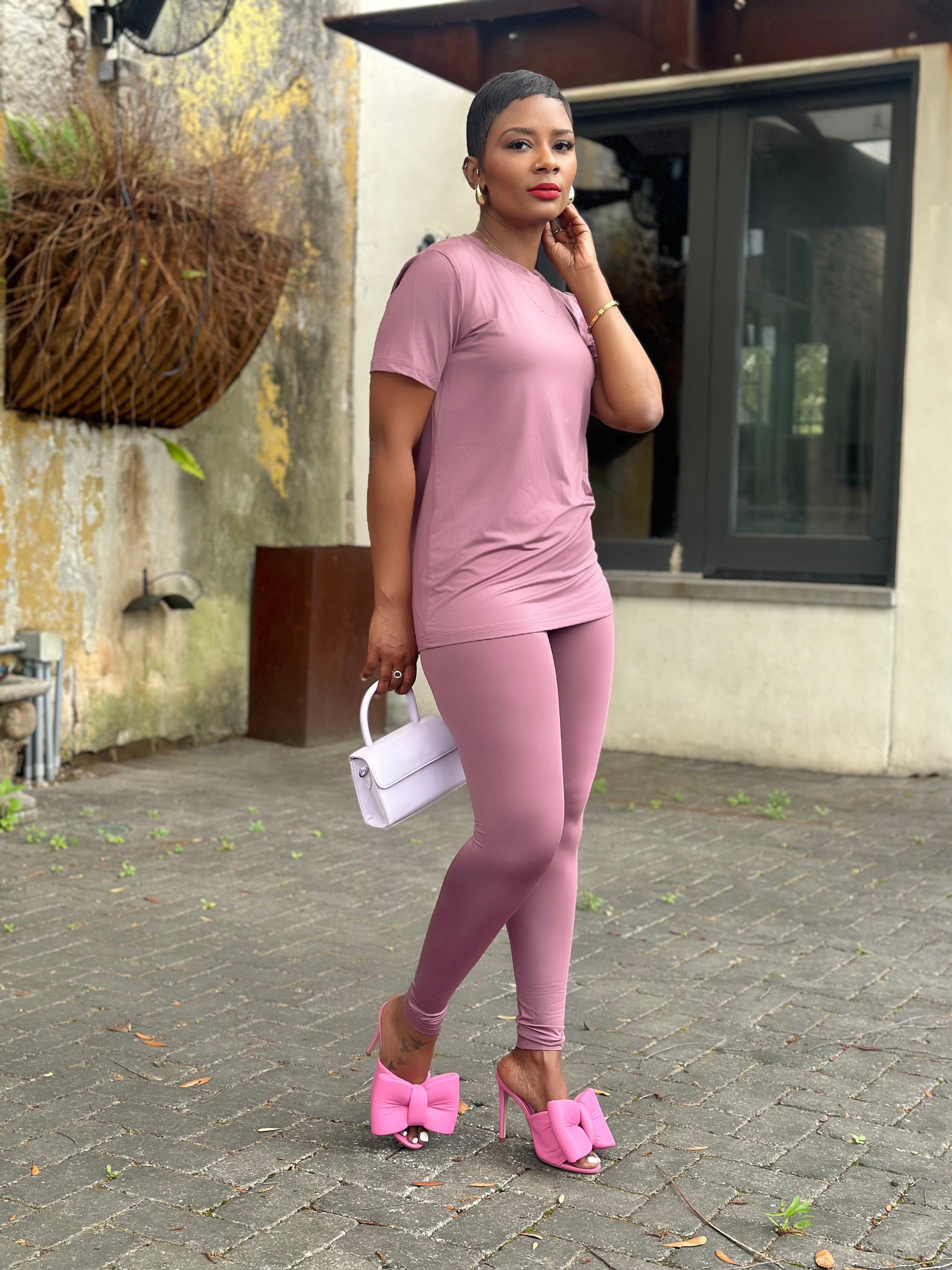 “On the Go” Legging Set InsideOut