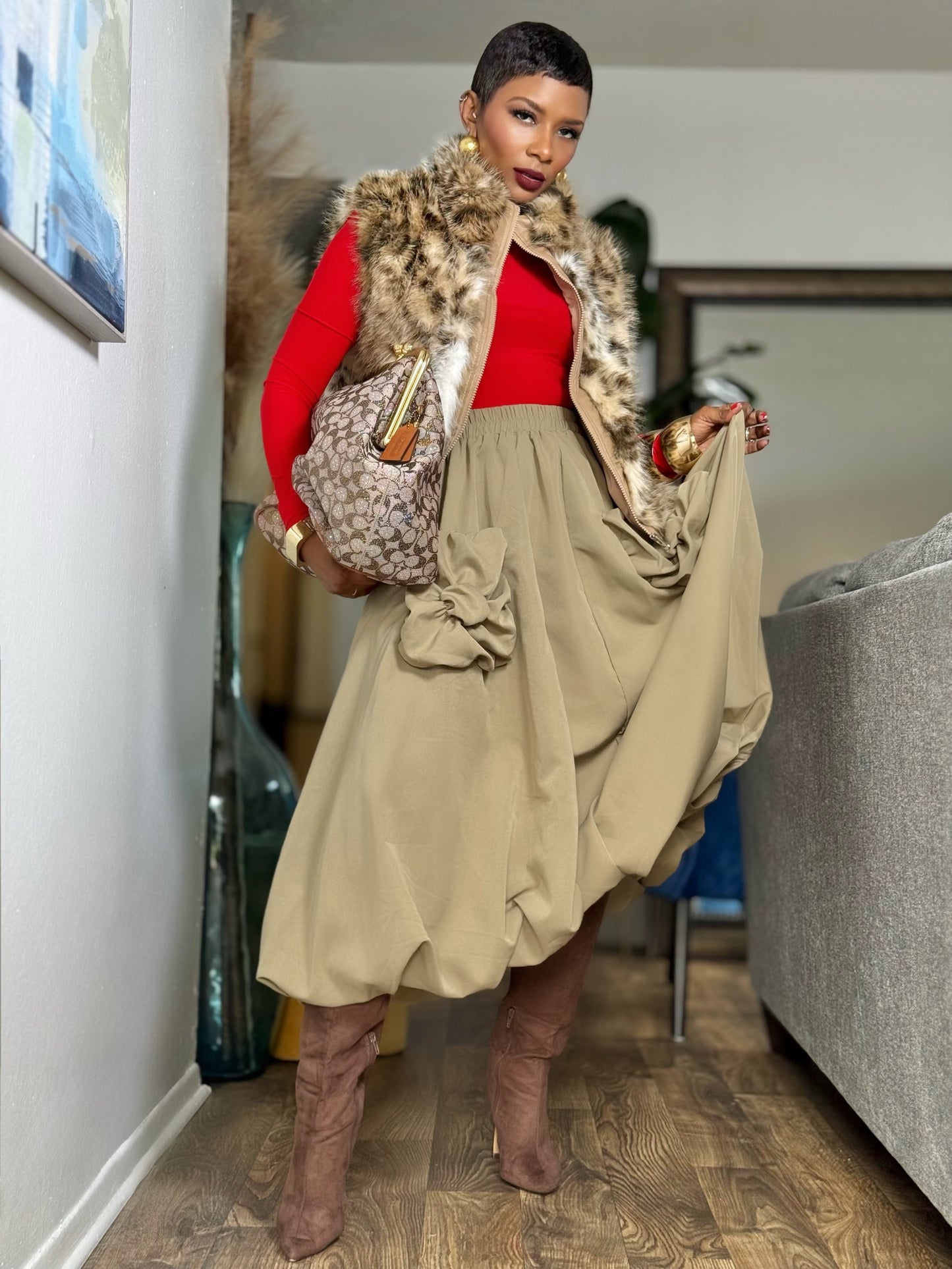 LUXE “Be Faux Real” Vest (Preorder)