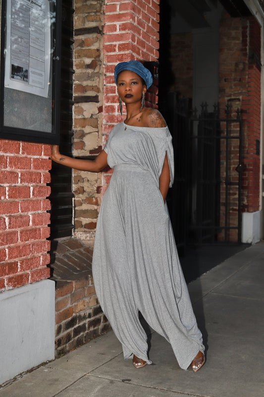 “Greyed Out” Sleeveless Top