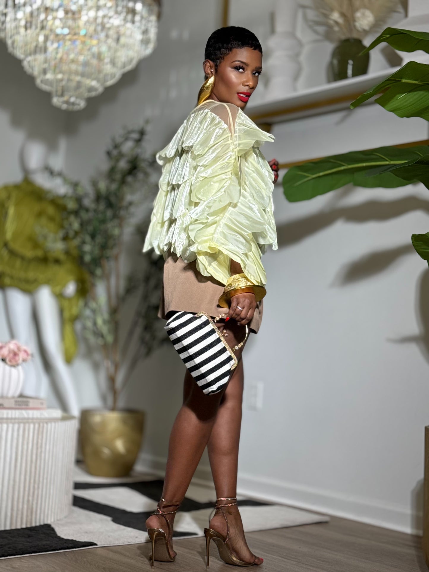 “Petal Pusher” Blouse