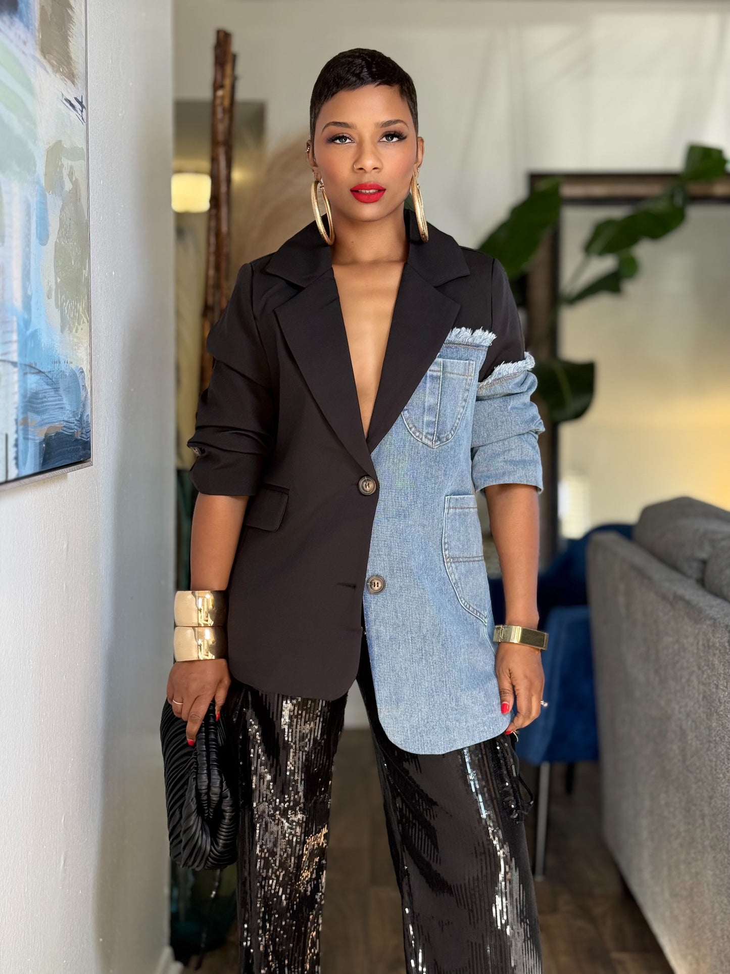 LUXE “Double Take” Blazer