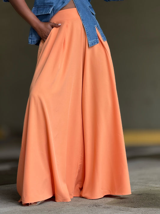 “Orange Pop” Pants