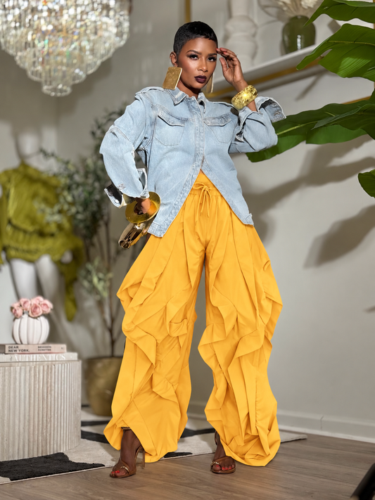 “For the Love of Ruffles” Jogger