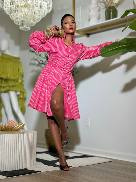 “Striking Stripes” Dress (Preorder)