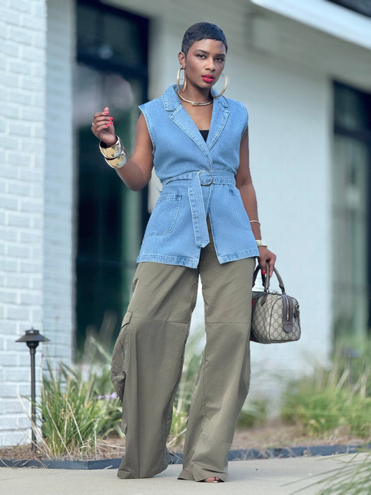 “Tailor Made” Denim Vest