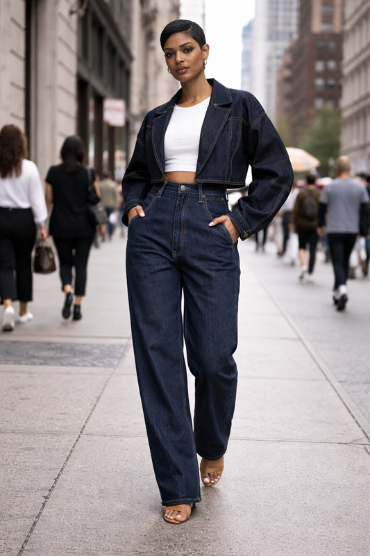 “Deep Indigo” Denim Jacket