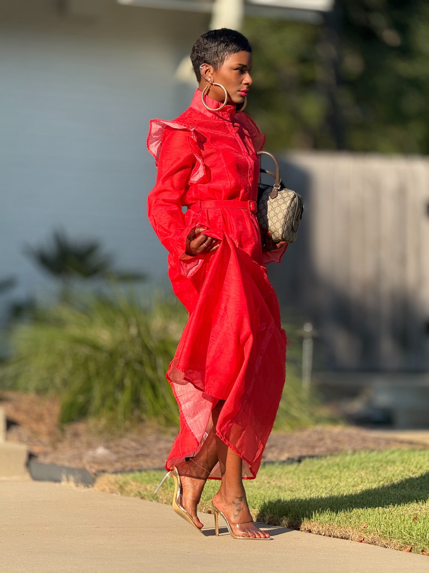 LUXE “Lady in Red” Dress - Curvy Available
