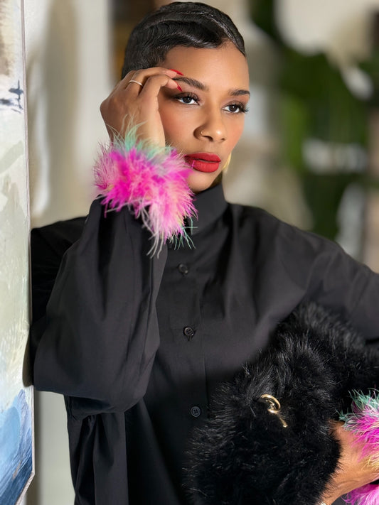 “Feathered Dreams” Top