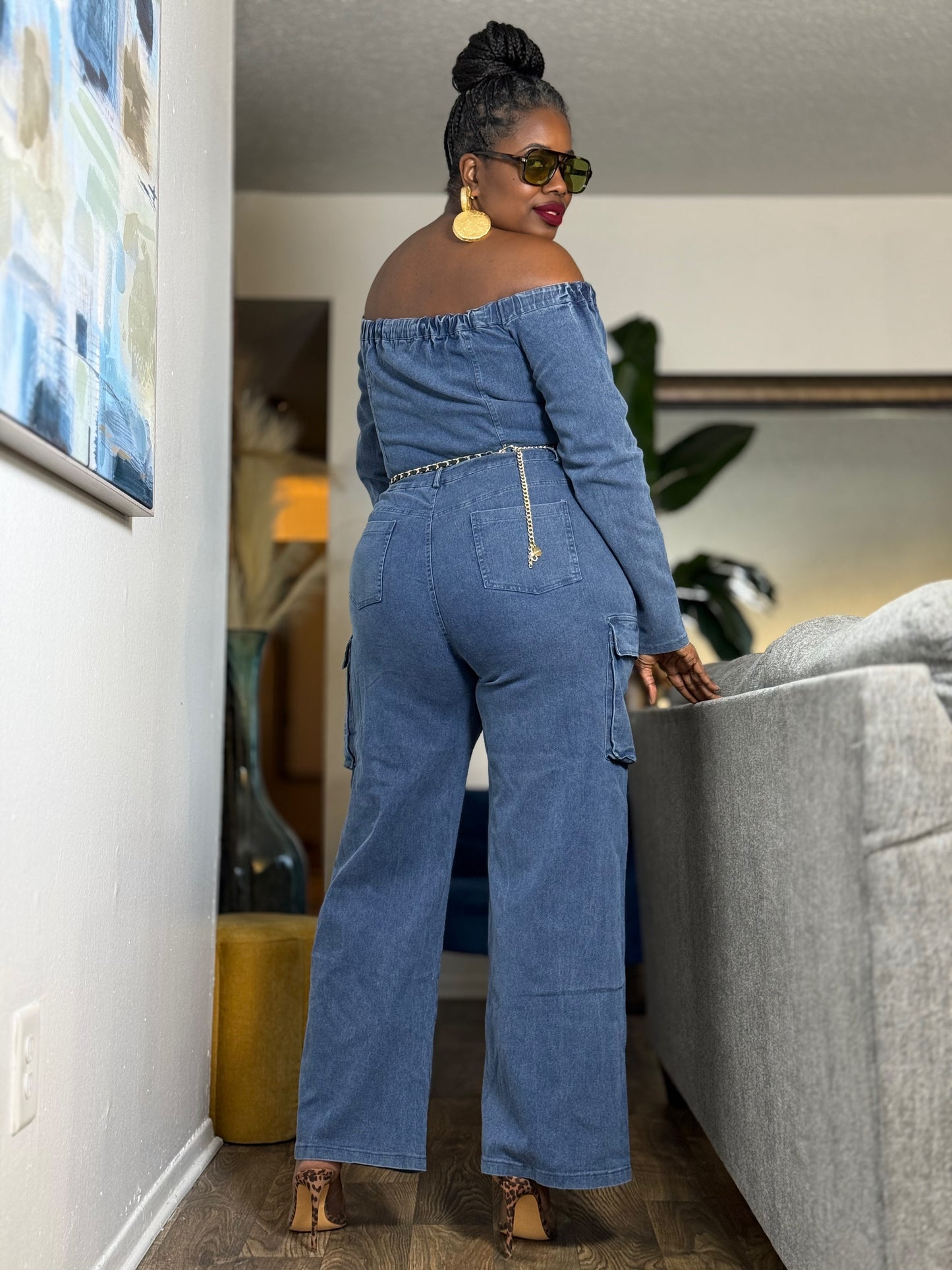 “Denim Focus” Jumpsuit