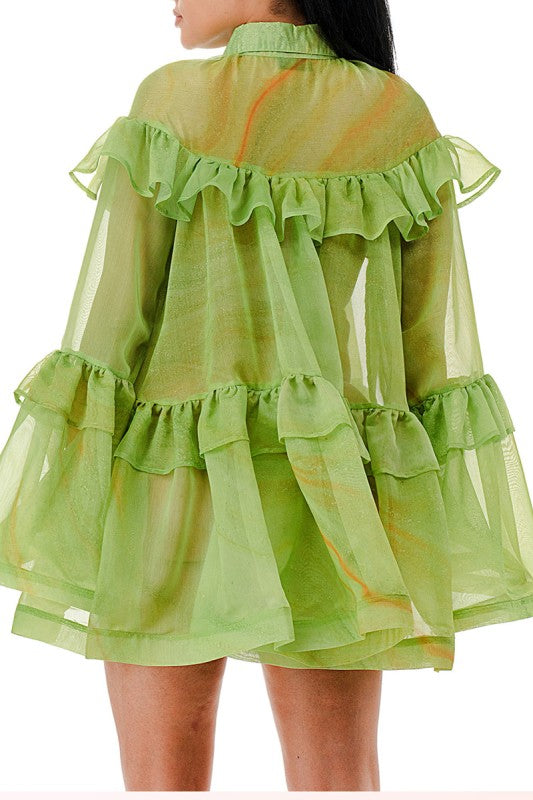“Green Daydream” Tunic