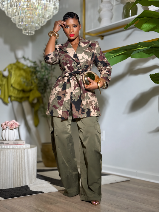 “Modern Camo” Trench (S-3X)