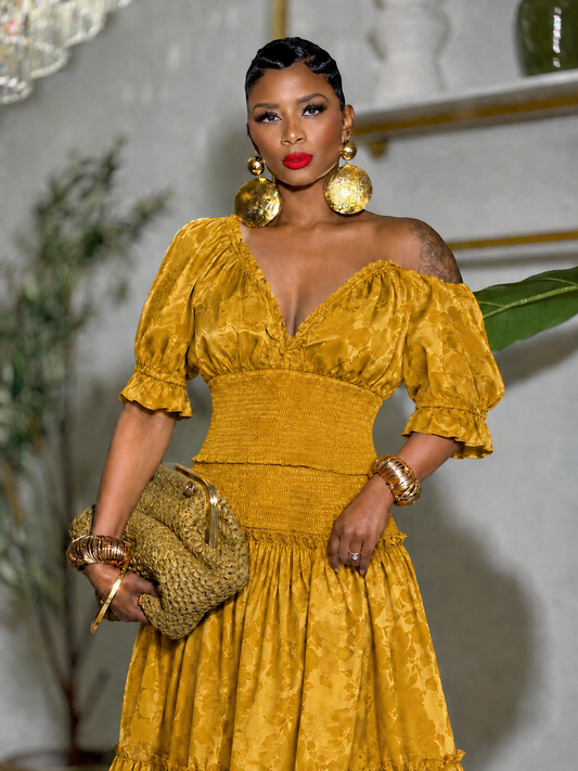 “Golden Girl” Skirt Set
