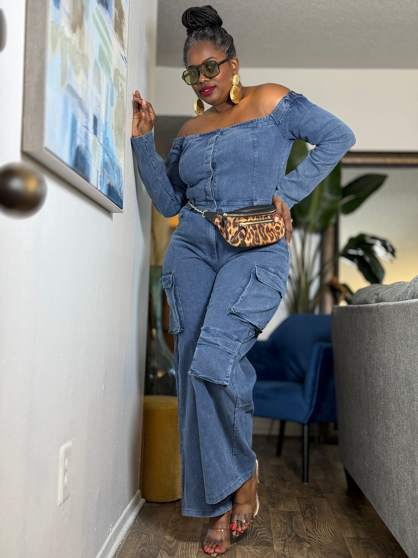 “Denim Focus” Jumpsuit