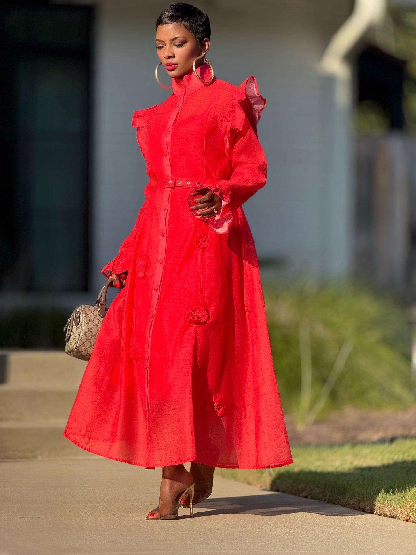 LUXE “Lady in Red” Dress - Curvy Available