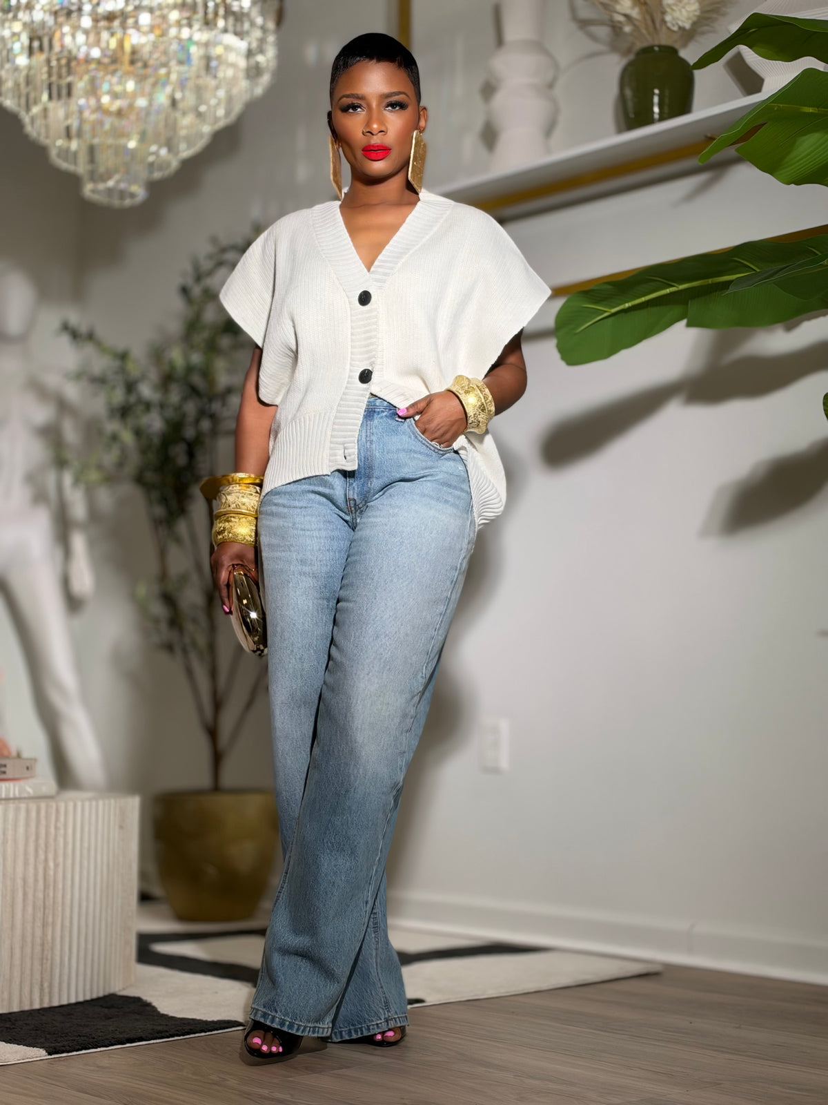 “Ivory Chic” Sweater