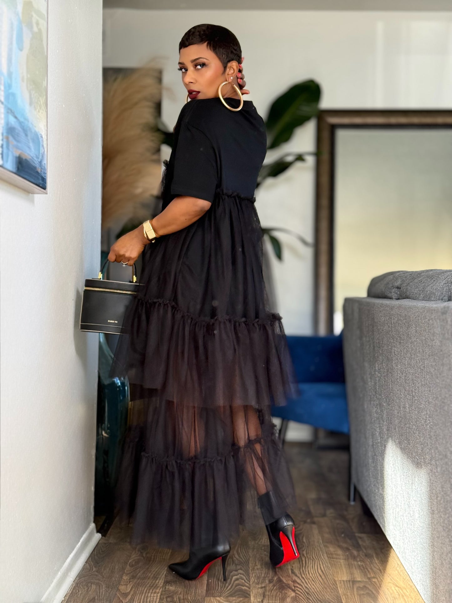 LUXE “Mesmerizing Mesh” Dress