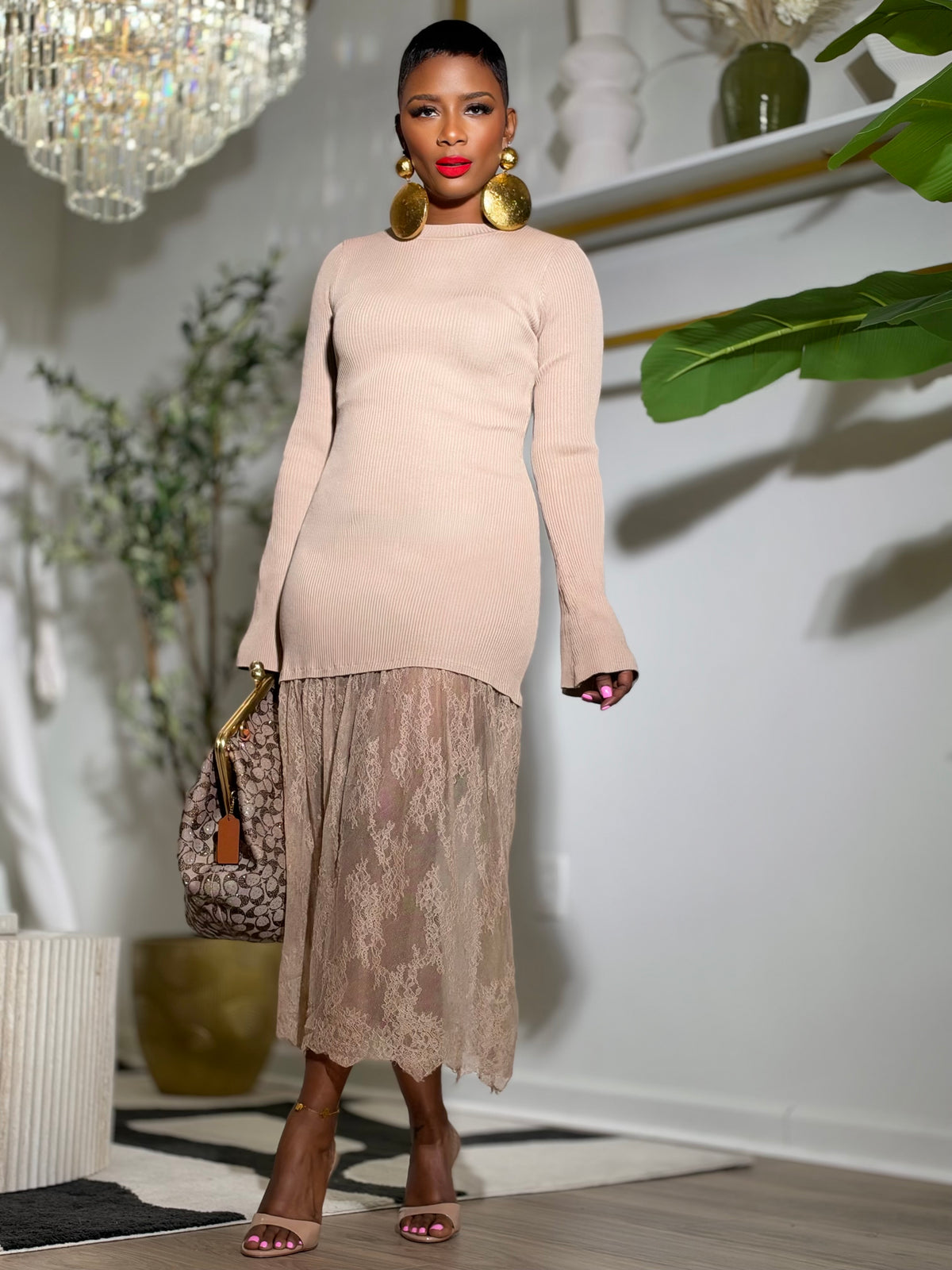 “Lace Romance” Midi