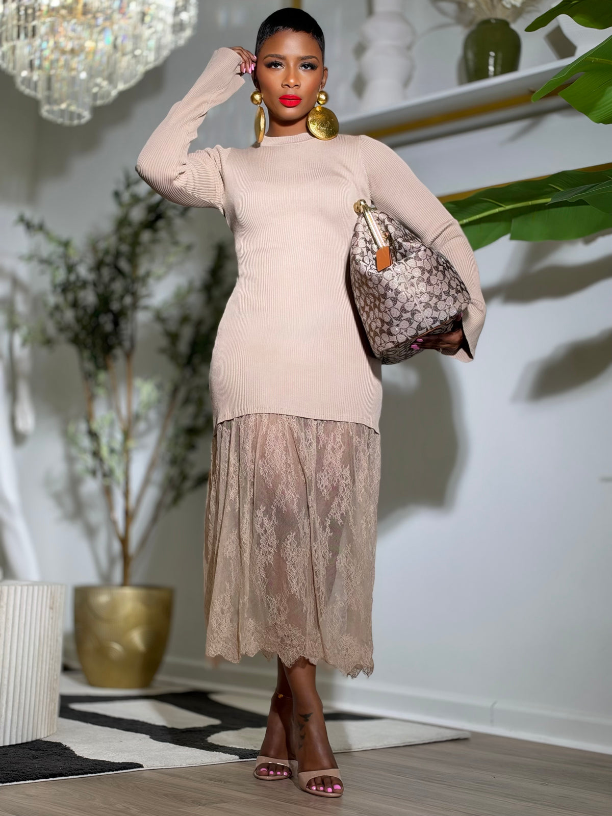 “Lace Romance” Midi