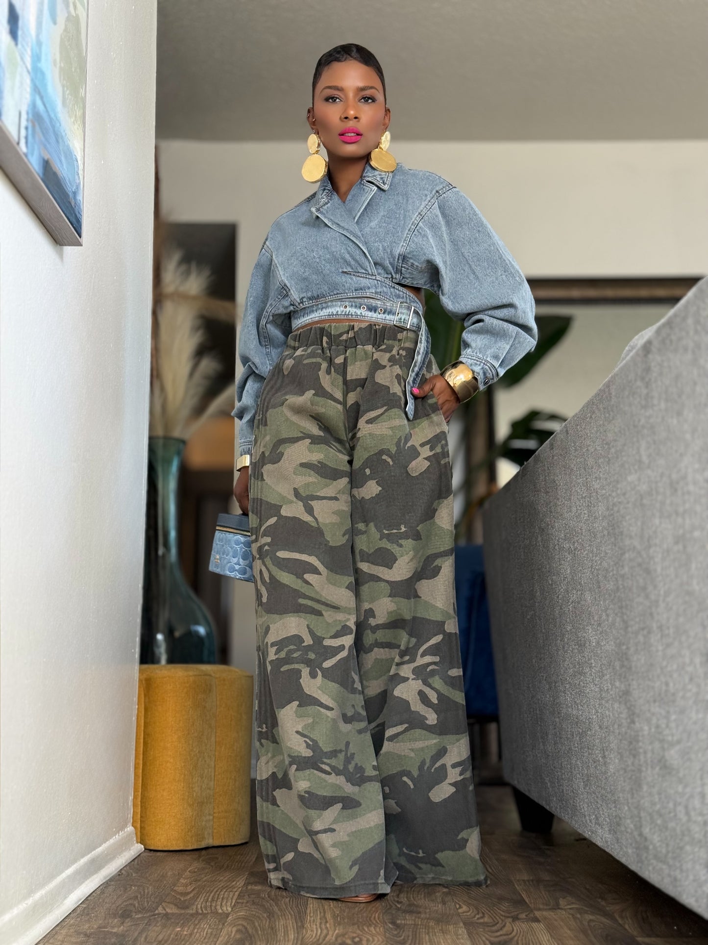 “It’s a Wrap” Denim Jacket