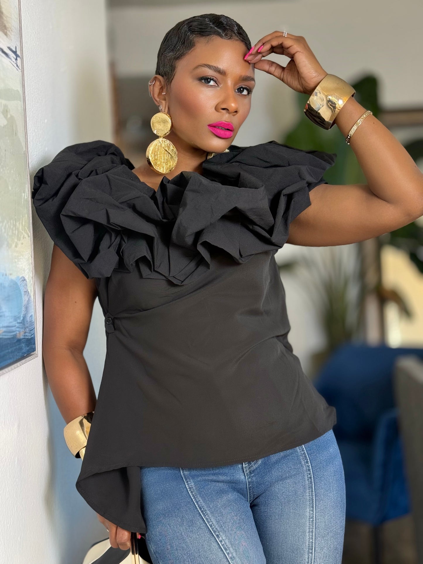 LUXE “Radiant Ruffles” Top (Preorder)