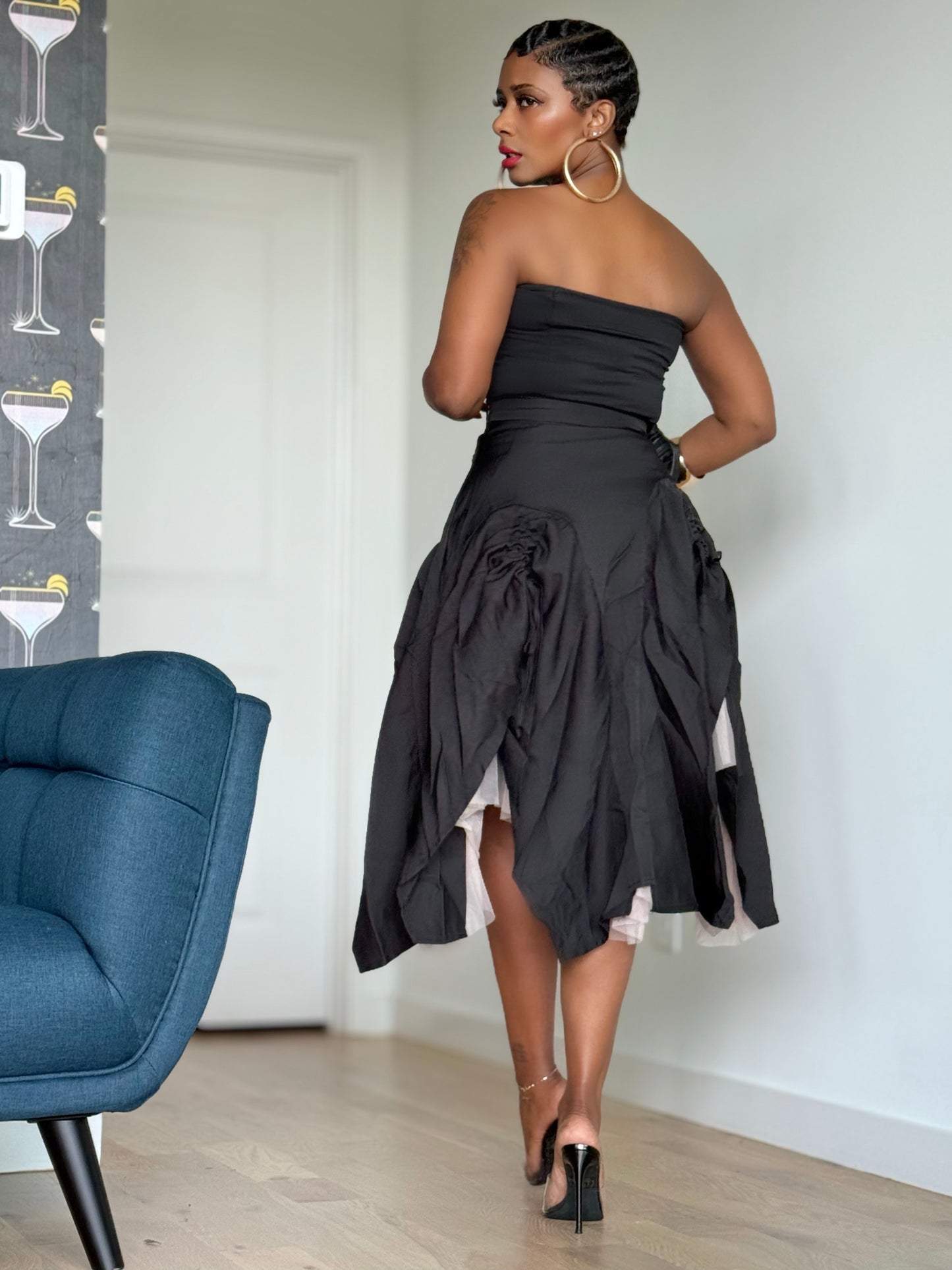 LUXE “Black Ballet” Skirt (Preorder)