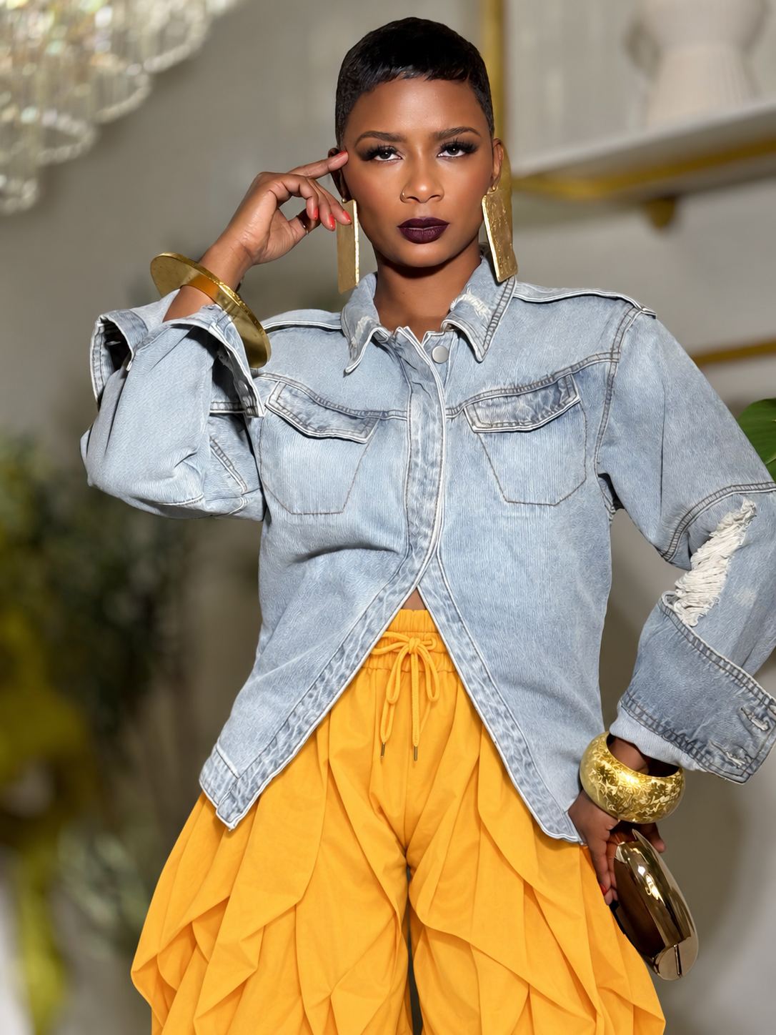 “Off the Rip” Denim Jacket