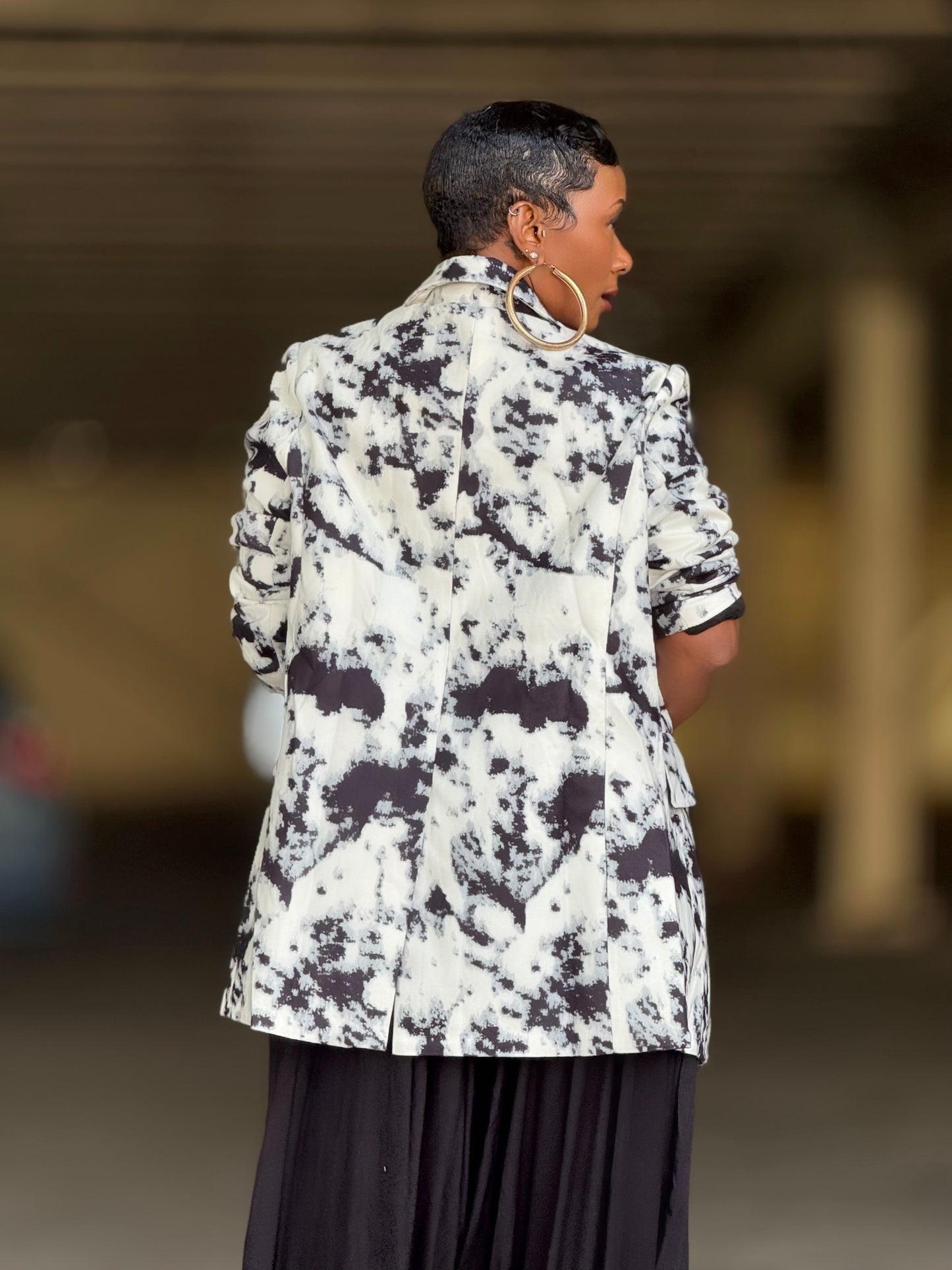 “Twisted Tie Dye” Blazer