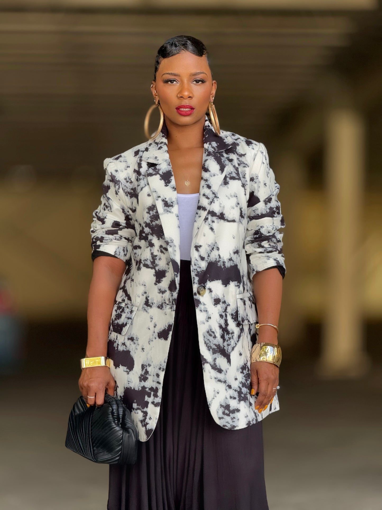 “Twisted Tie Dye” Blazer