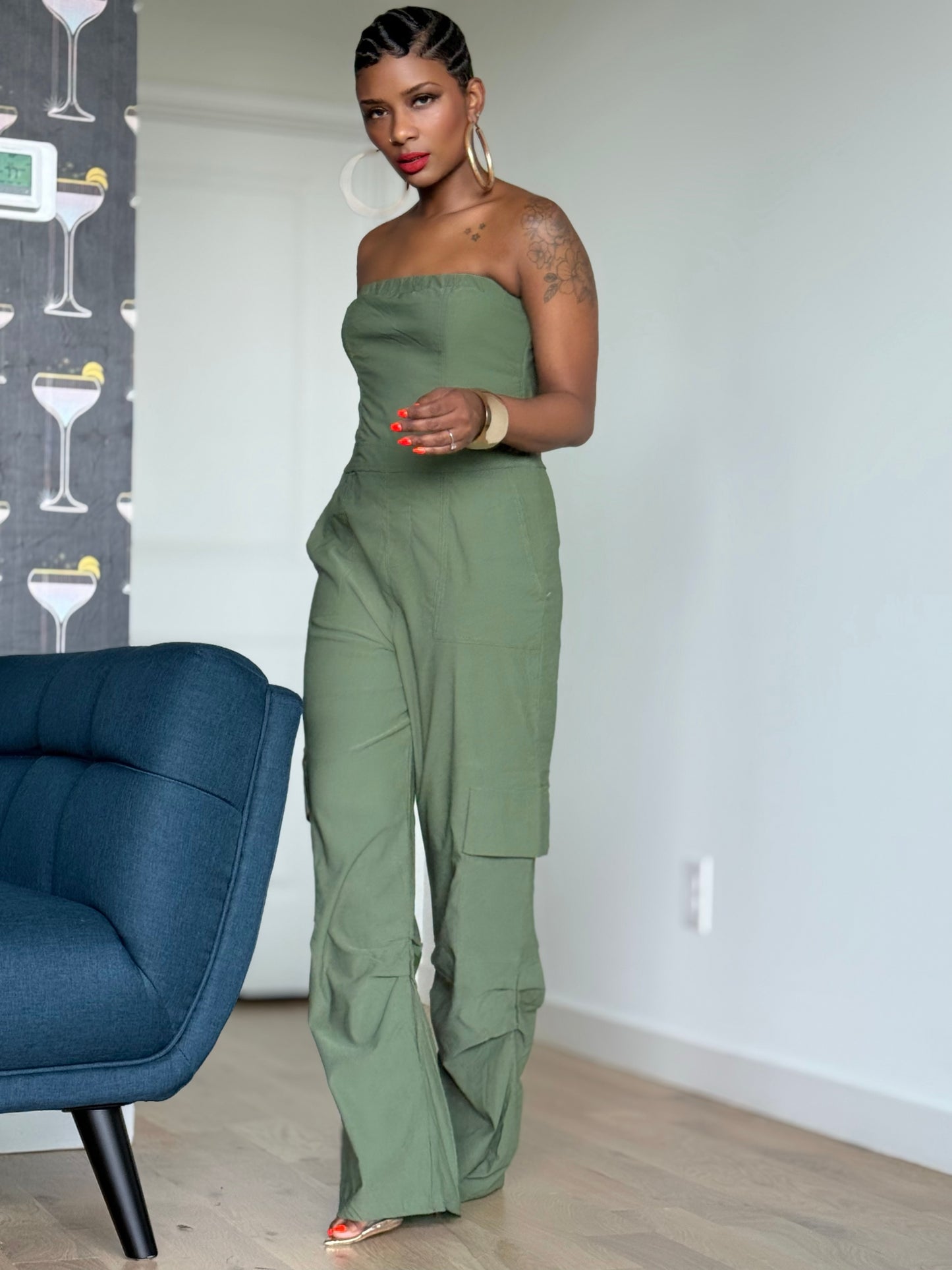 “Go Cargo” Jumpsuit