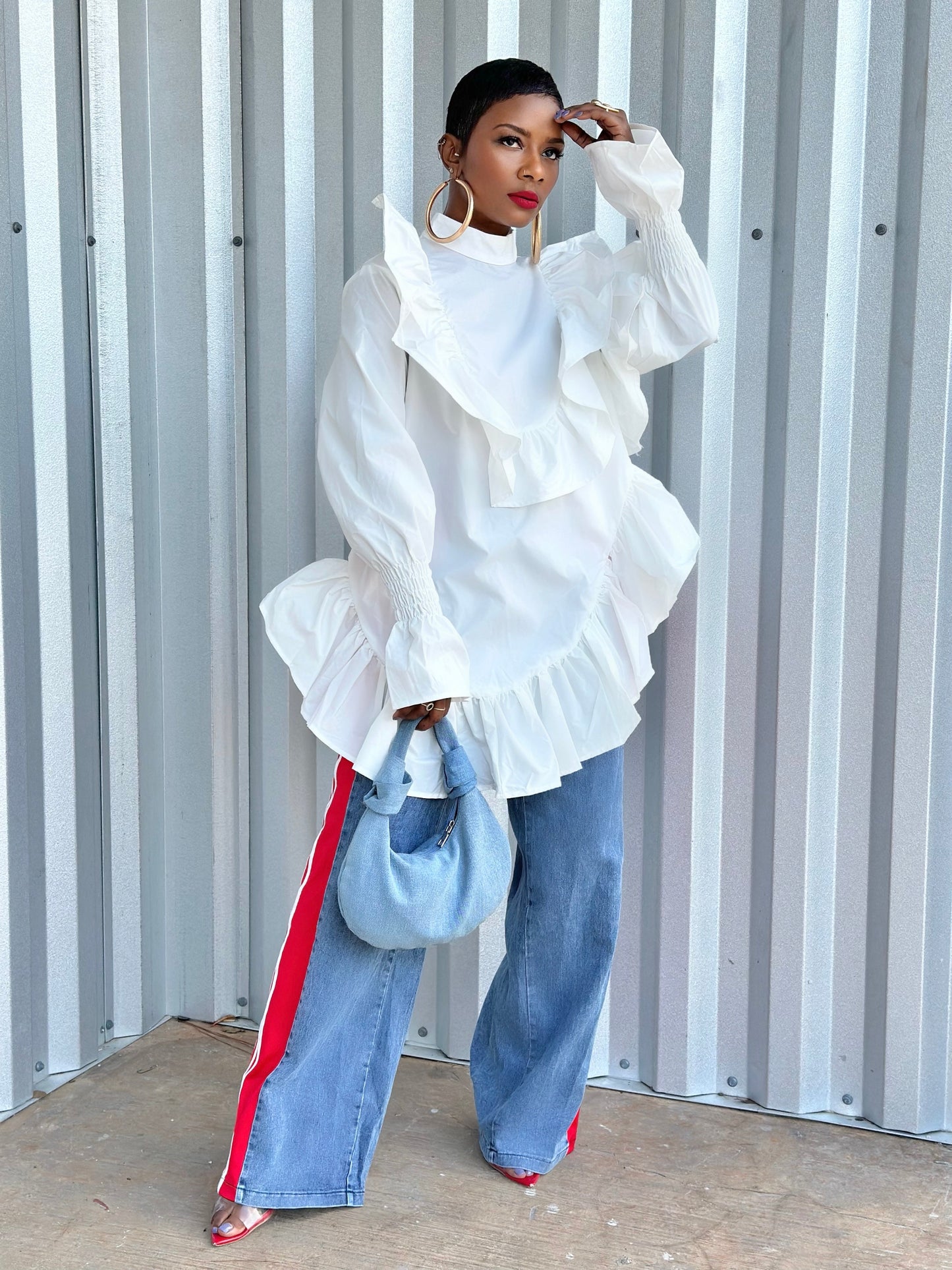 “Victorian” Ruffle Top (Preorder)