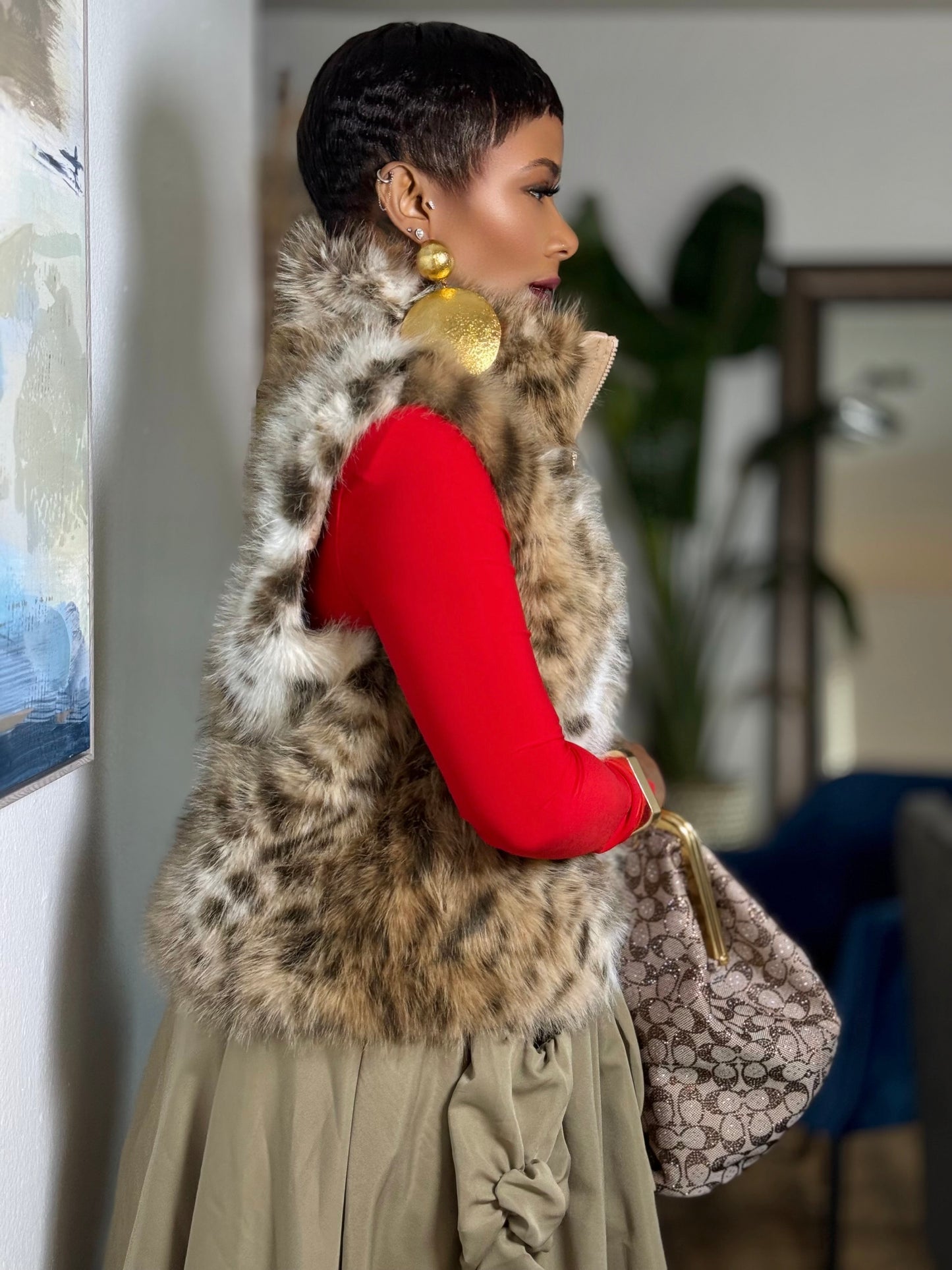 LUXE “Be Faux Real” Vest (Preorder)