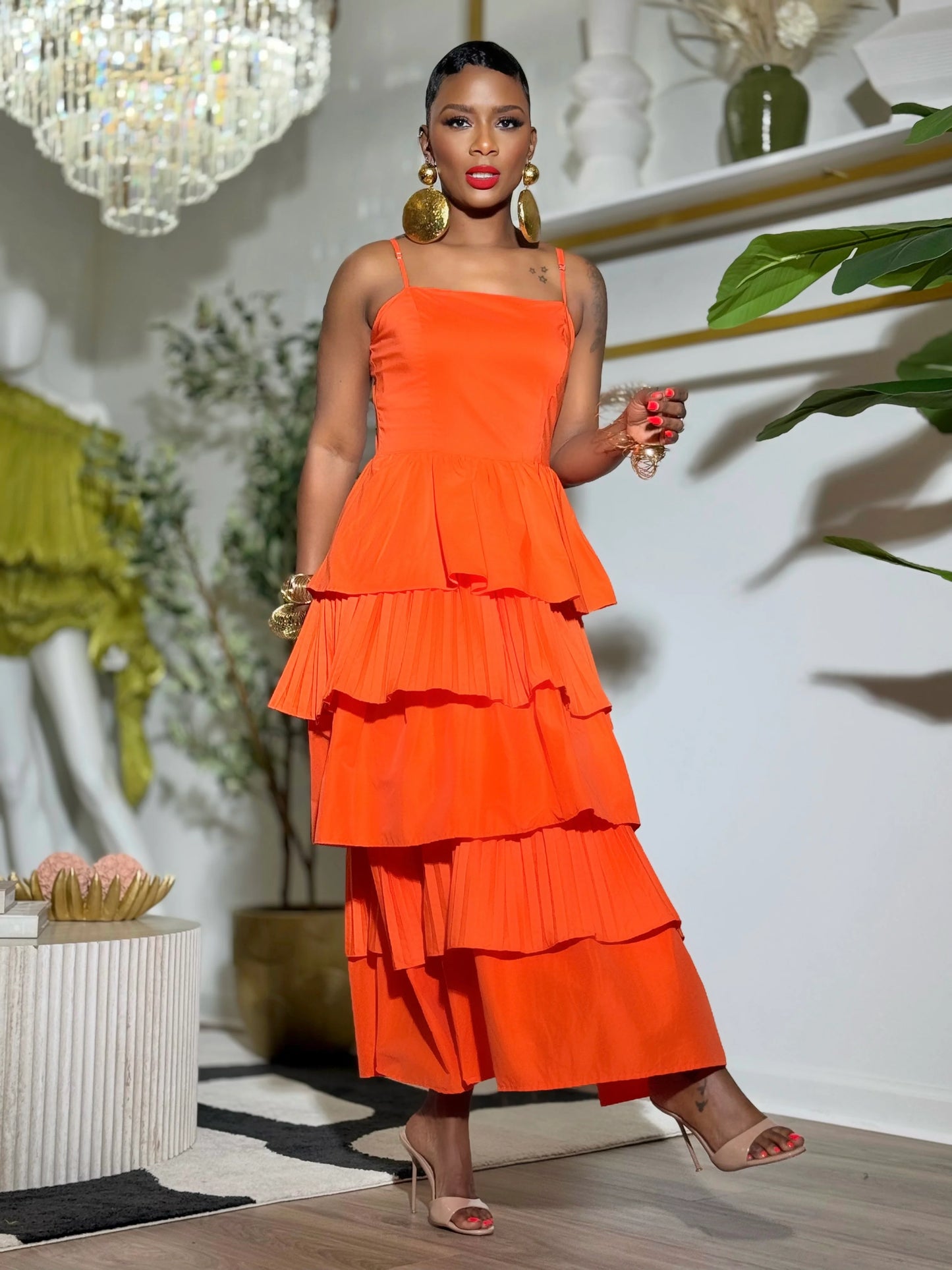 FD “Nuina” Ruffle Dress
