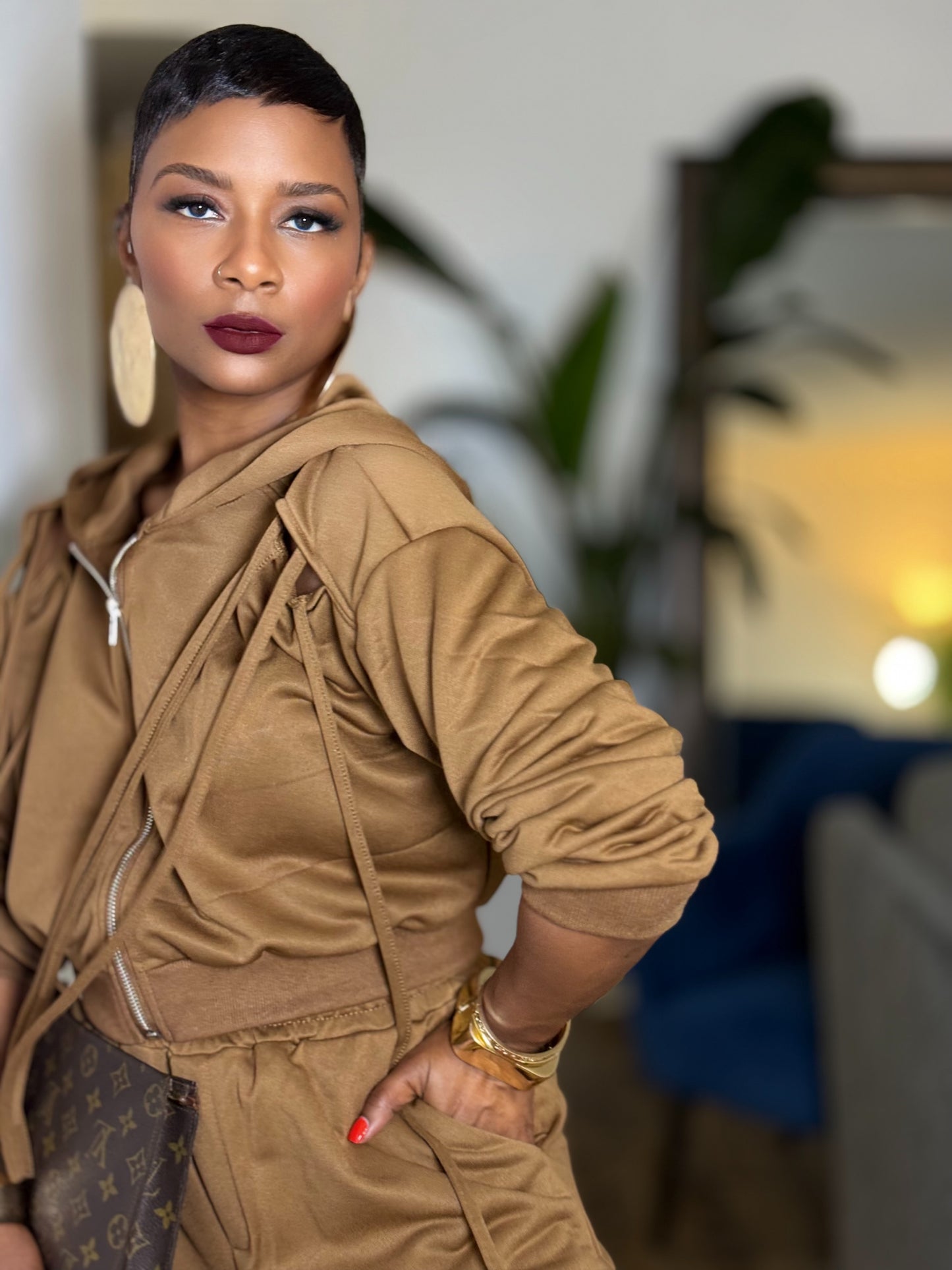 “Strings Attached” Jogger Set