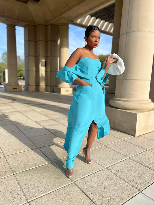 “Radiant Ruffles” Maxi