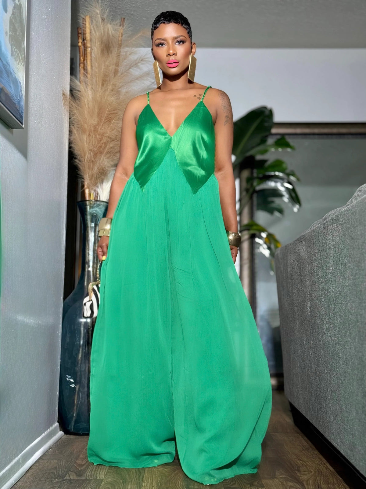 FD “Mali Green” Jumpsuit