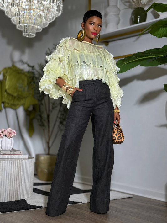 “Petal Pusher” Blouse
