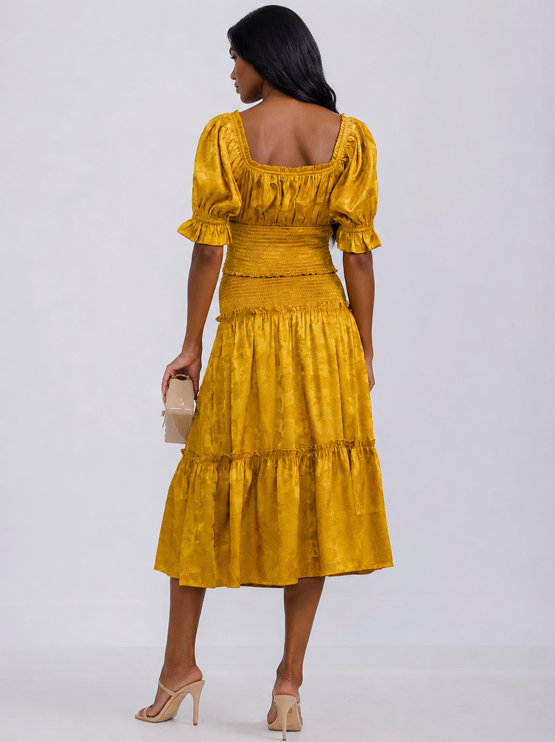 “Golden Girl” Skirt Set