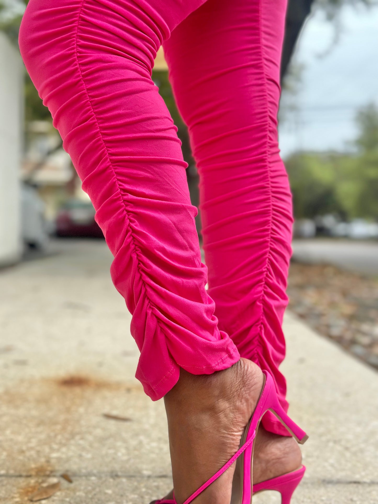 “Poppin’ Pink” Pant Set