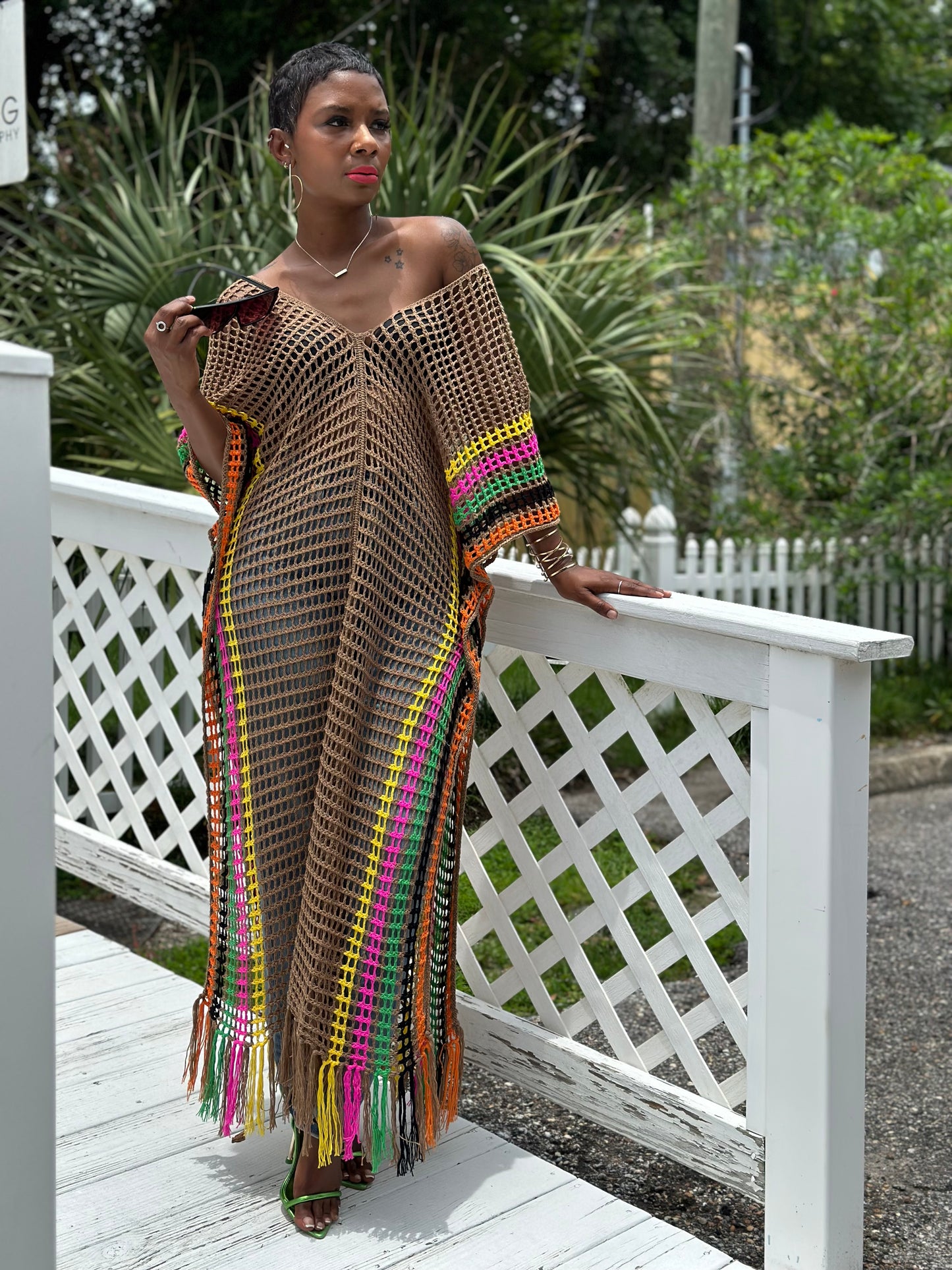 “Vacay Bae” Crochet Dress