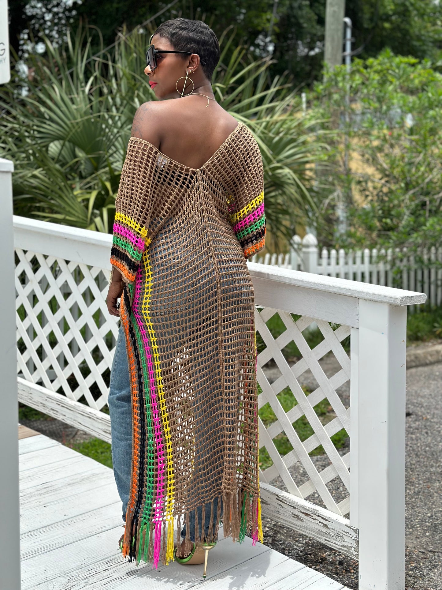 “Vacay Bae” Crochet Dress