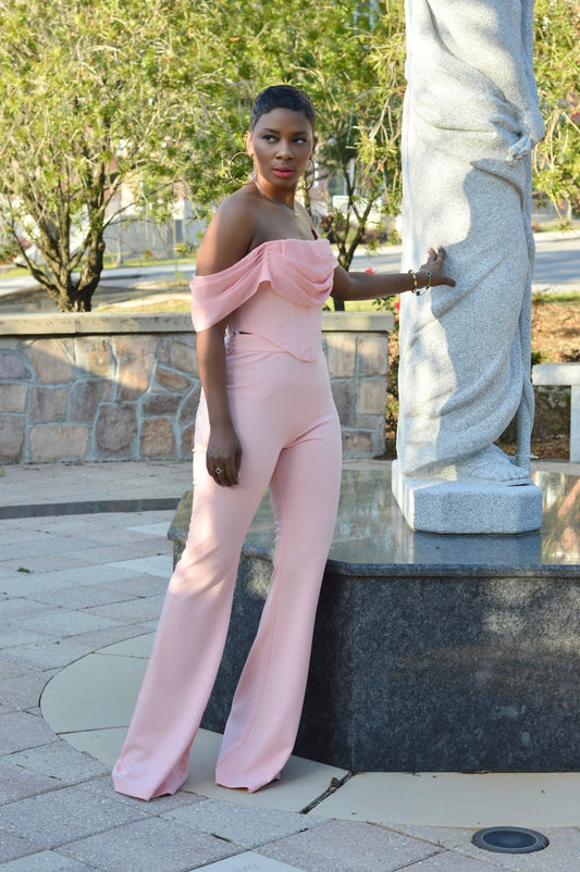 “Luxe Blush” Trousers